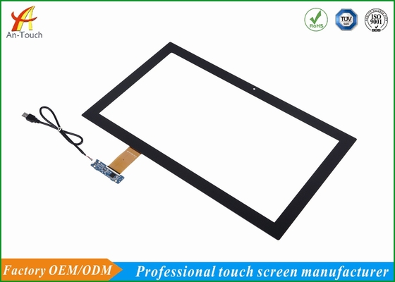 Transparent Capacitive Game Touch Screen Panel 21.5 Inch 3.0mm Cover Lens