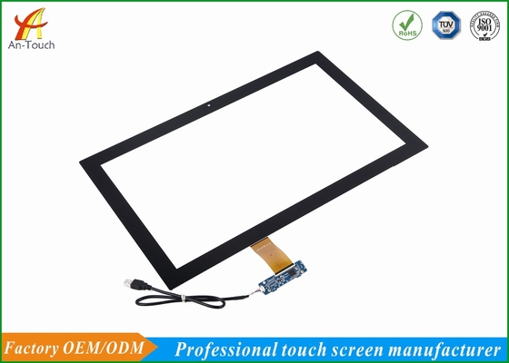 Finger Touch Advertising Touch Screen 10 Point 21.5 Inch Custom Touch Panel