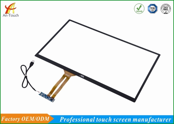 Sensitive Game Touch Screen 23.8 Inch , Large Format Touch Screen Strong Compatibility