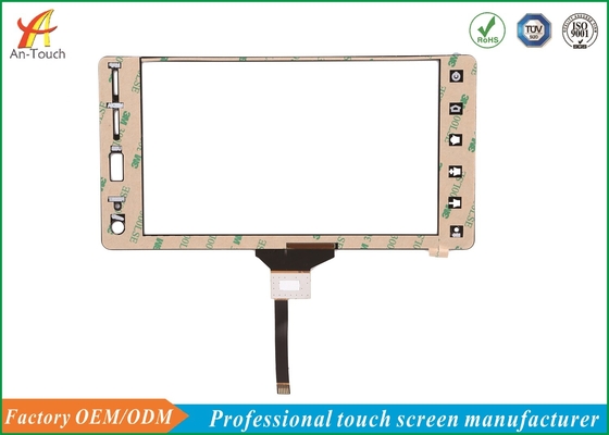 Waterproof Auto Touch Panel Screen , 8 Touch Panel Capacitive Type High Resolution