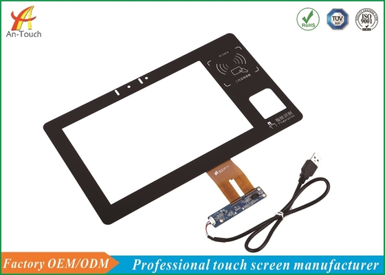 10.1 Inch Capacitive Touch Screen , Industrial Touch Panel For Visitor Touch Machine