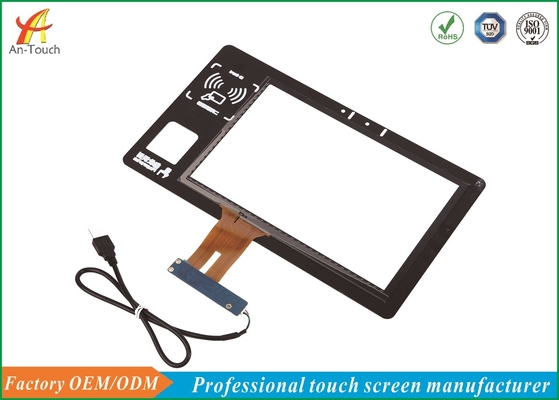 10.1 Inch Capacitive Touch Screen , Industrial Touch Panel For Visitor Touch Machine
