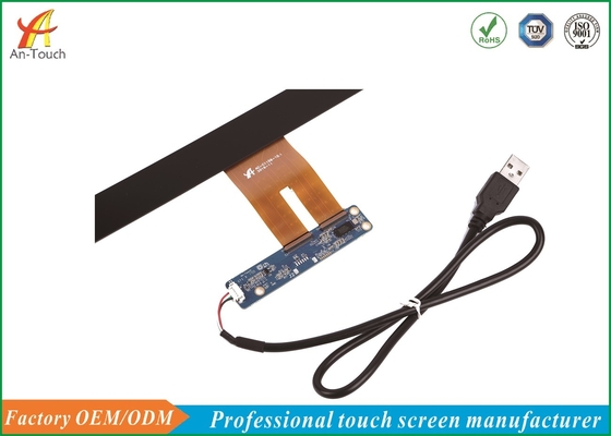10.1 Capacitive Touch Screen , Industrie Touch Panel Display 0.7mm ITO Glass