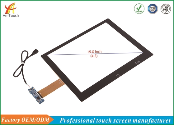 Open Frame PCAP Touch Screen Panel 15.0 Inch For All In One Touch Monitor