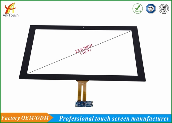 23.6 Inch Capacitive Touch Screen Display Large Format Anti - Radiation