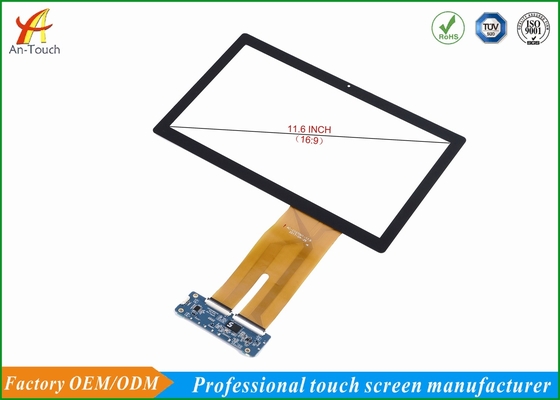 Waterproof 11.6 Inch Capacitive Touch Screen Panel For Cash Register