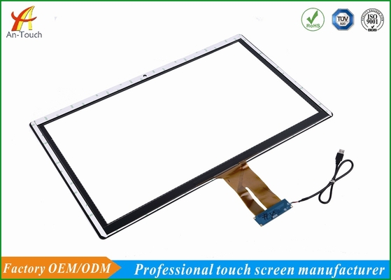 Industrial Projected Capacitive Touch Panel , 27 Touch Screen Display Anti Collision
