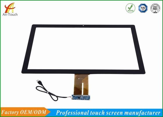 High Sensitive KTV Touch Screen , Capacitive 27 Touch Panel 2.0mm Cover Lens