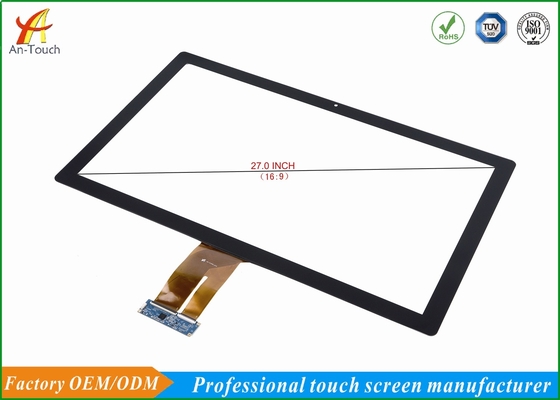 Capacitive 27 Inch Medical Touch Screen Display Panel With Touch Sensor