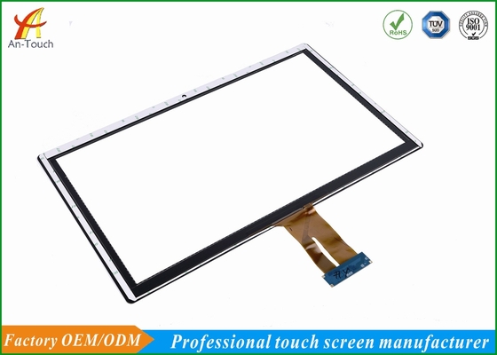 Open Frame Industrial Touch Panel , Digitizer Touch Screen 27 Inch High Brightness