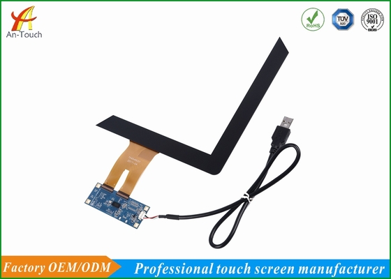 Waterproof Interactive Usb Touch Panel , Karaoke Player Touch Screen 15 Inch