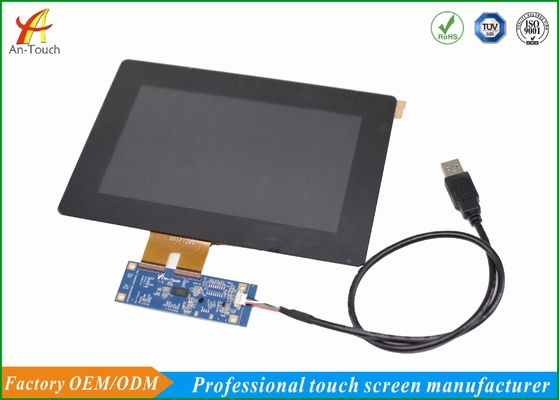 Integrated LCD CTP Touch Screen , 7 Lcd Touch Screen Panel 12 Month Warranty