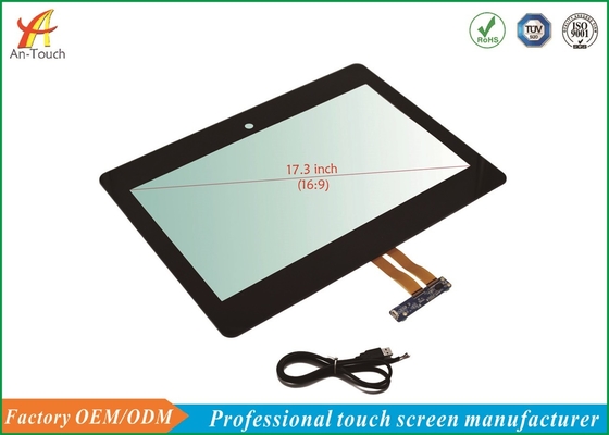 3mm Front Glass Industrial Touch Panel 17.3 Inch For Industrial Computer Accessories