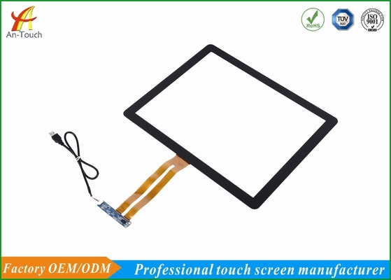 High Sensitive Transparent Glass Touch Panel , 17 Inch Touch Screen Panel