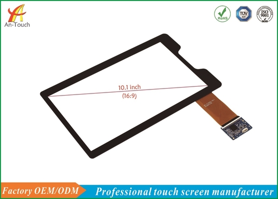 Flexible Capacitive Touch Screen , 10.1 Inch Tablet Screen Replacement