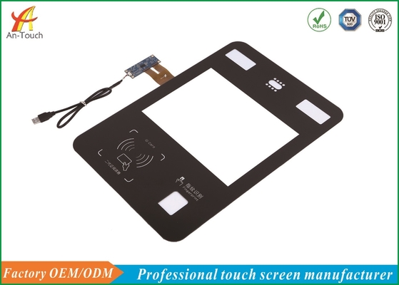 12.1 Industrial Touch Panel Glass To Glass Structure For Fingerprint Module Touch Terminal