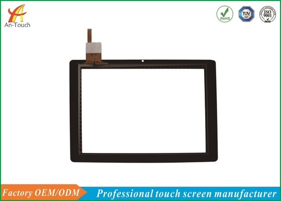Black Smart Home Touch Panel 9.7 Inch Flat Panel For Intelligent Appliances