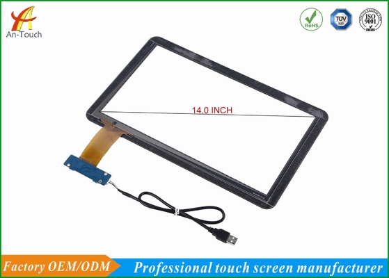 Drive Free 14 Usb Touch Screen Panel 1280x1024 Resolution , Low Maintenance Costs