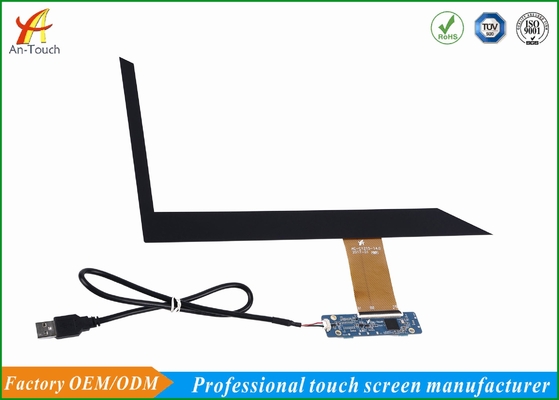 4096*4096 Projected Capacitive Touch Panel 14 Inch Ten Points With Usb Controller
