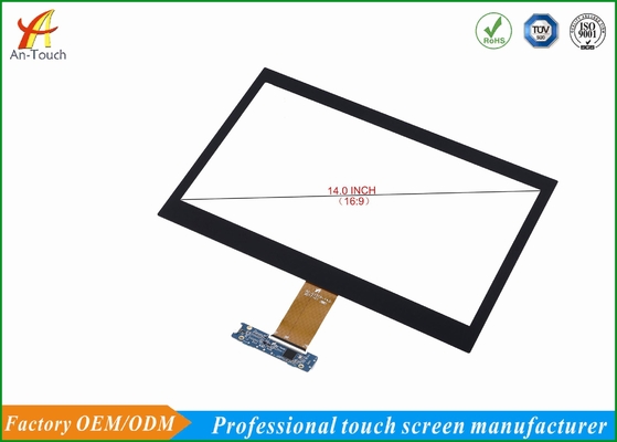 Custom Advertising Touch Screen Panel , 14 Inch Multi Touch Screen Overlay Kit