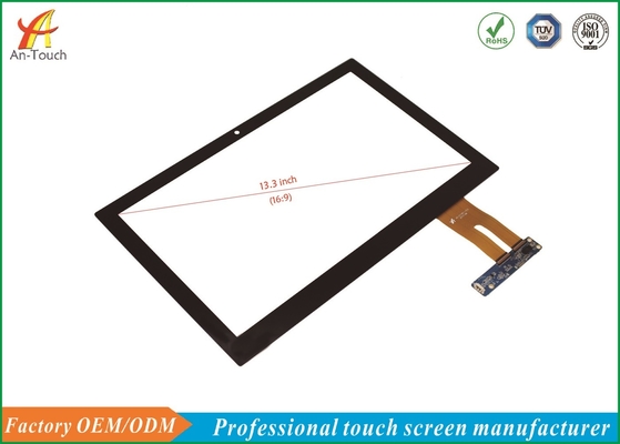 13.3 Inch Interactive Touch Panel , Android Touch Screen Panel Interface Mode Diversity