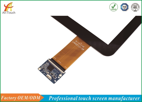 Customized Capacitive Touch Panel 14 Inch , Transparent Touch Screen For Android