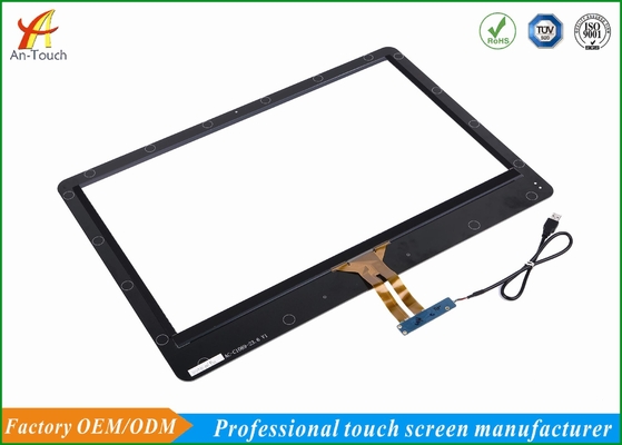 High Accuracy Windows Touch Panel , 23.6 Inch Industrie Touch Panel White Color
