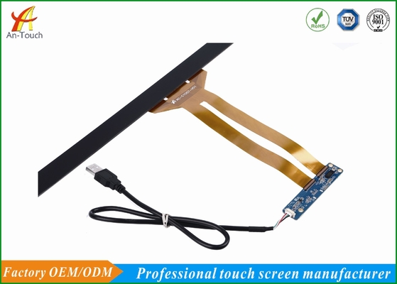 High Brightness 19" Capacitive Touch Panel For Touch Monitors / KTV System