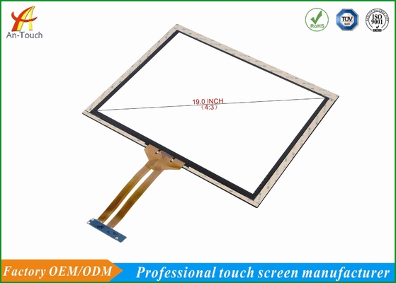 19 Inch Capacitive Windows Touch Panel , Plug And Play With USB Input