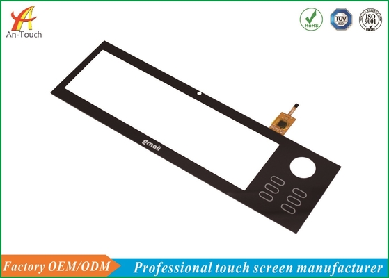 2 Mm Cover Lens Smart Home Touch Panel 8 Inch With I2C Interface , 1-5 Touch Points