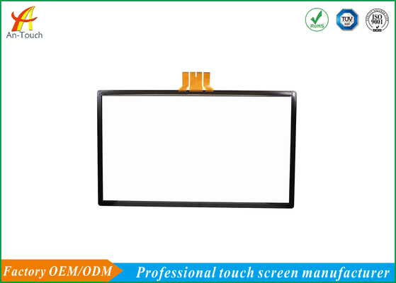 65 Inch Large Capacitive Touch Screen / Clear Capacitive Multi Touch Panel