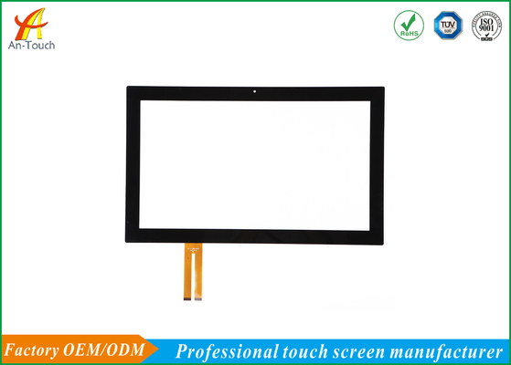 Glass Capacitive Touchscreen Display / Durable 21.5 Inch Touch Screen