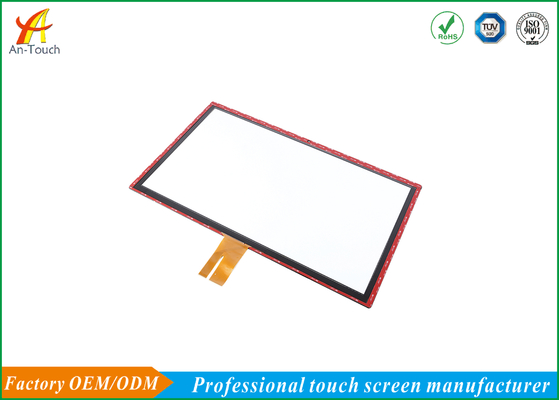 10 Points Touch Projected Capacitive Touch Screen , Lcd Capacitive Touchscreen