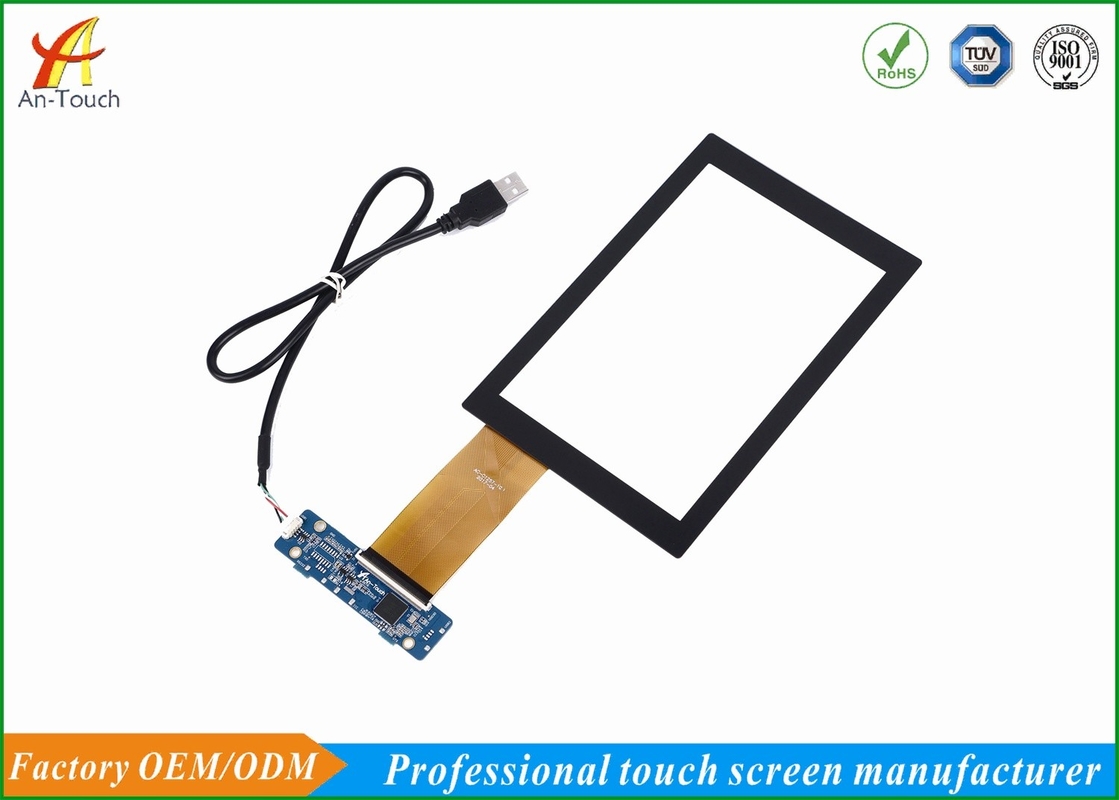 High Sensitive Car Touch Panel With Usb , Capacitive 7 Inch Touch Screen