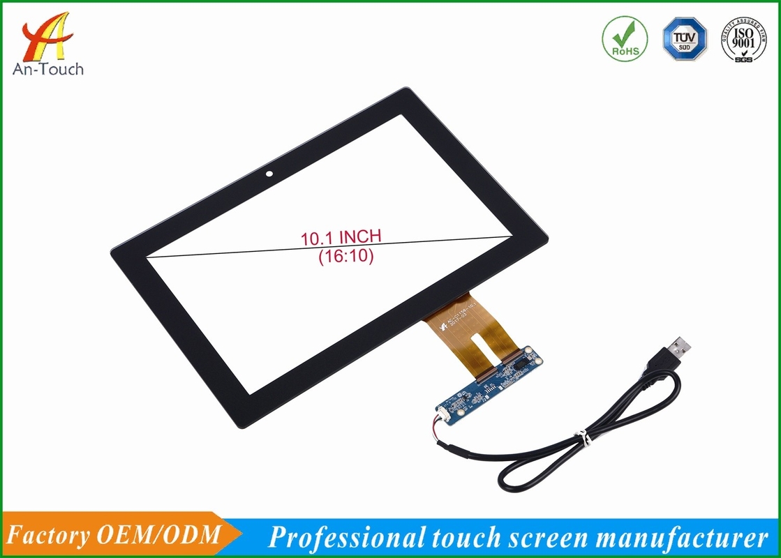 10.1 Inch Game Touch Screen Overlay Kit High Resolution , Anti Chemical