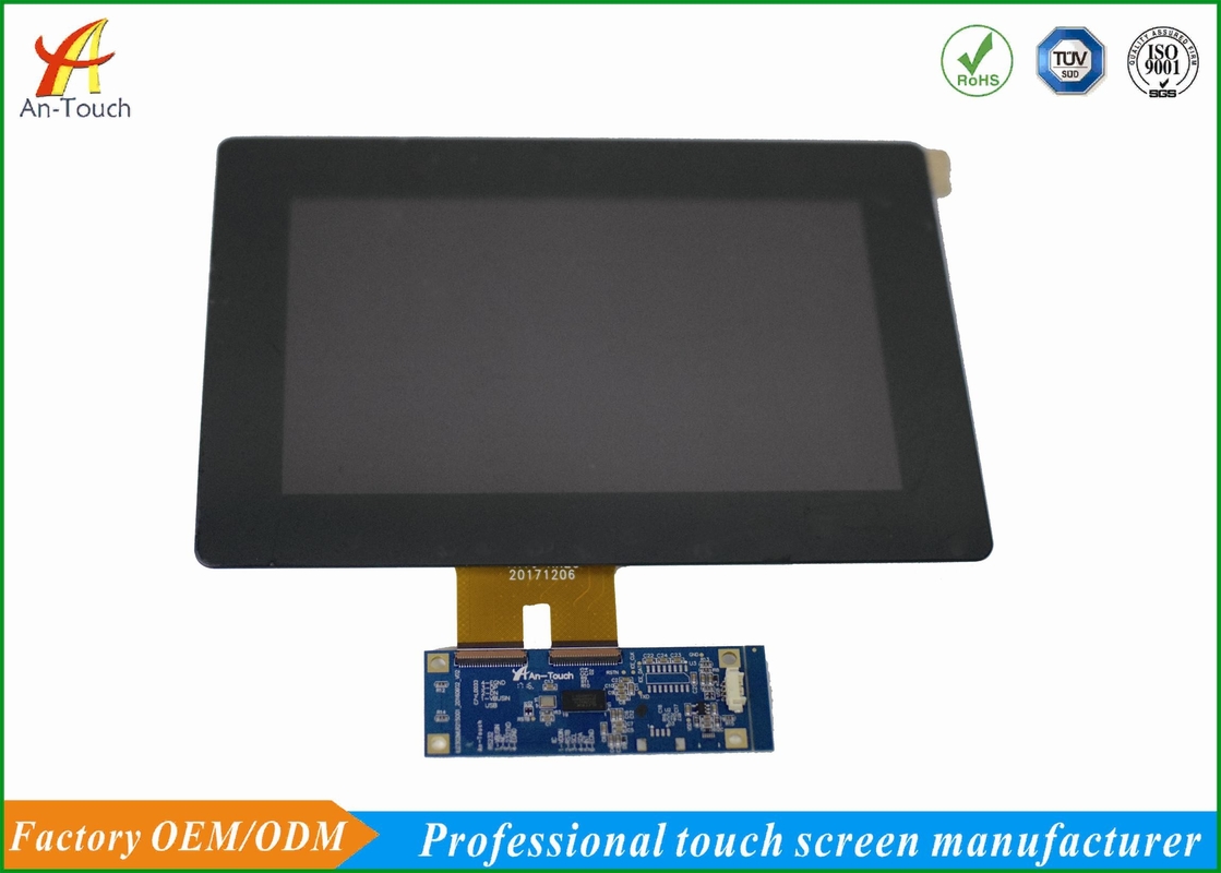 Scratch Resistant LCD CTP Touch Screen Overlay Kit 800x480 Landscape