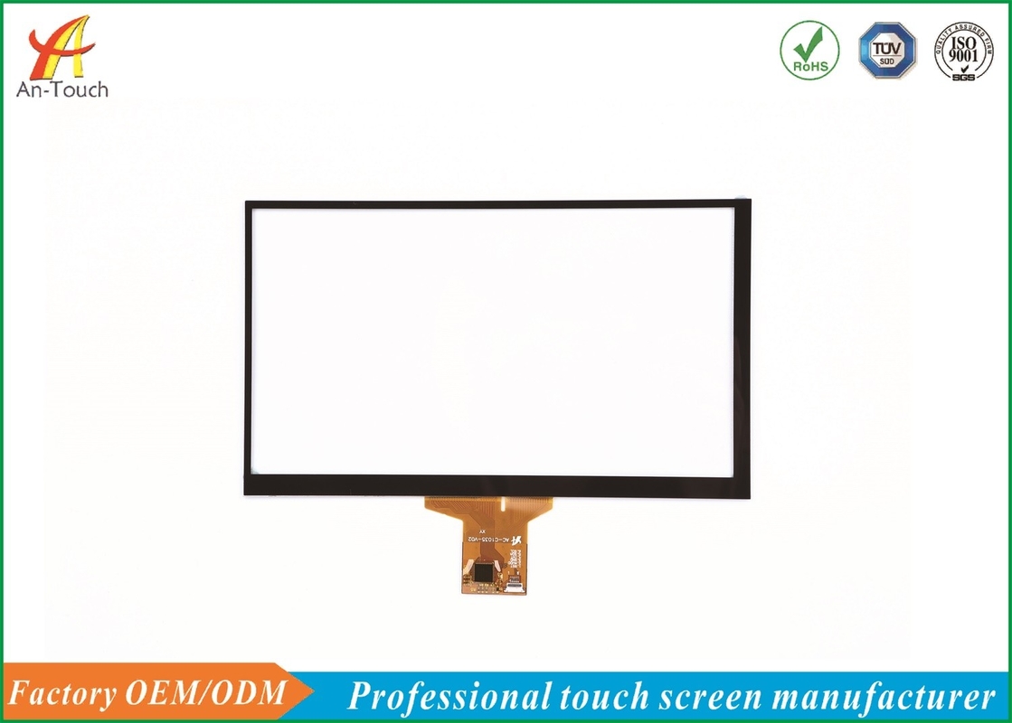 7 Inch Car Touch Panel Overlay Touchscreen PG Structure For Built-In With ILITEK IC