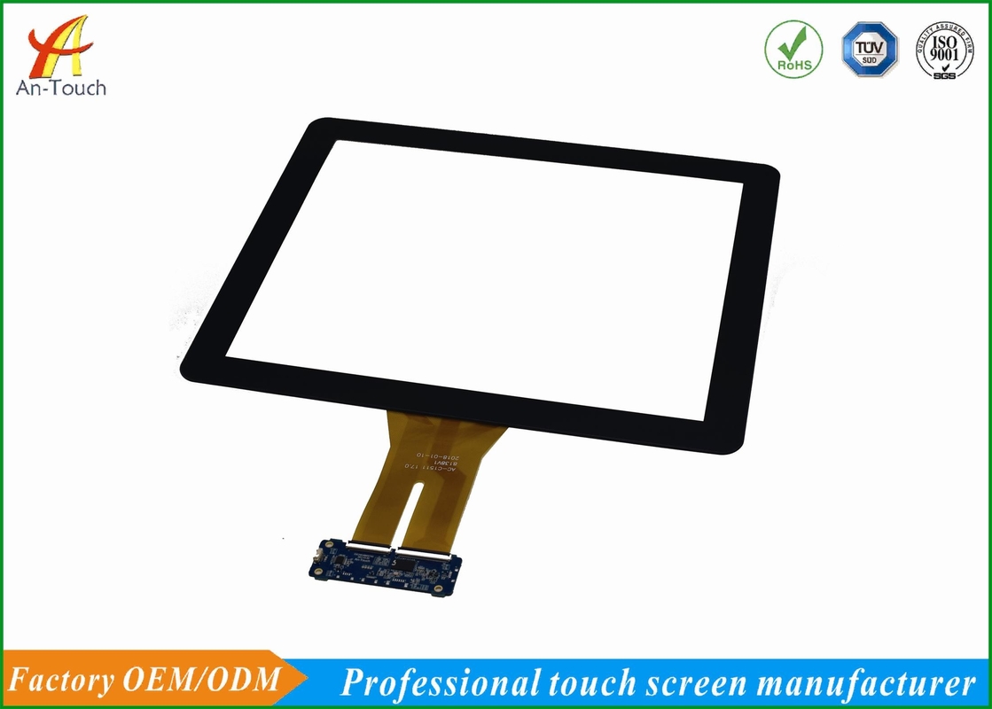 17 Inch USB I2C Kiosk Touch Panel , Projected Capacitive Touch Screen Panel With Driver Free