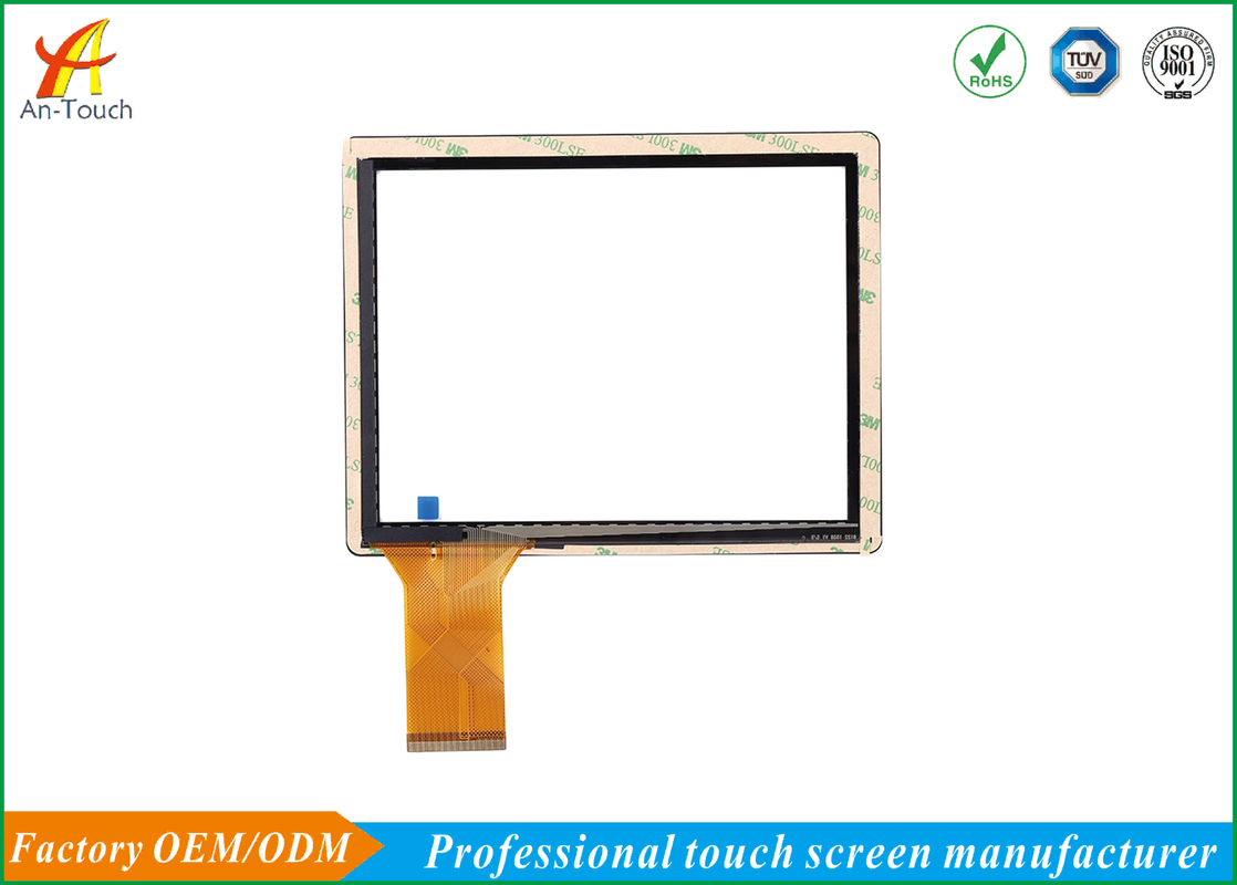 Flexible 8 Inch POS Touch Panel With USB Port Cover Glass + ITO Glass